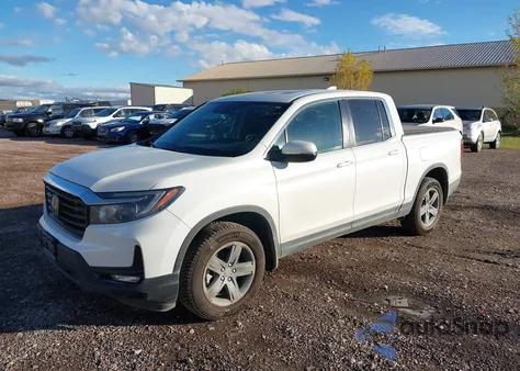 2022 Honda Ridgeline Rtl from USA, damaged, VIN 5FPYK3F50NB025921